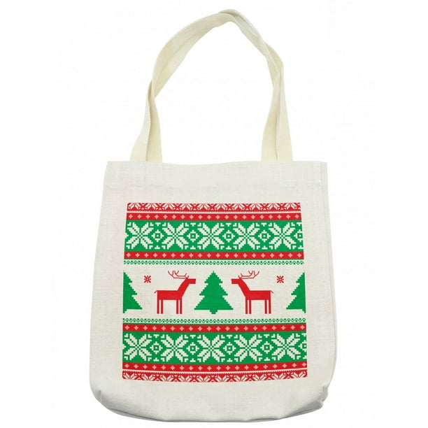 Knitted Outdoor Christmas Reindeer Womens fashion Handbags Shoulder Bags Handle Satchel Knitted Outdoor Christmas Reindeer Womens fashion Handbags Shoulder Bags Handle Satchel